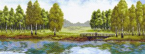 Матренин Посад - Канва с нанесенным рисунком 40x90