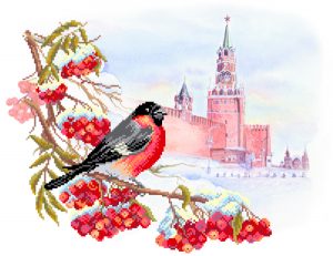 Частичная вышивка