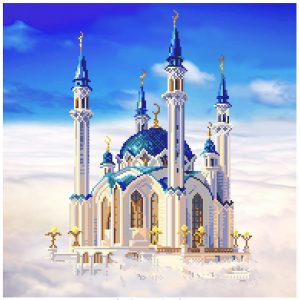 Матренин посад - Канва с нанесенным фоном 41x41